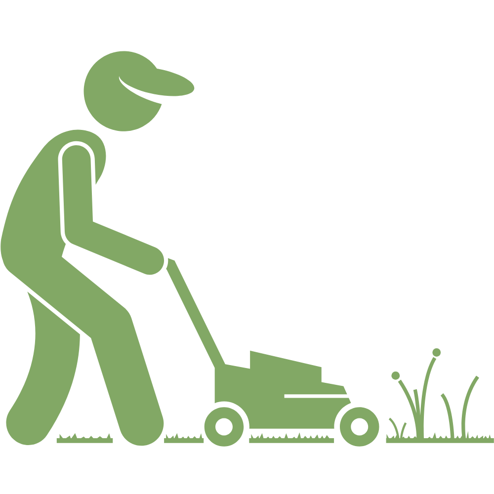 Lawn mowing service in Desborough